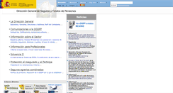 Desktop Screenshot of dgsfp.mineco.es