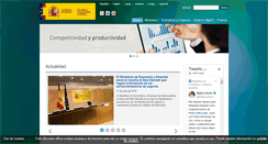 Desktop Screenshot of mineco.gob.es